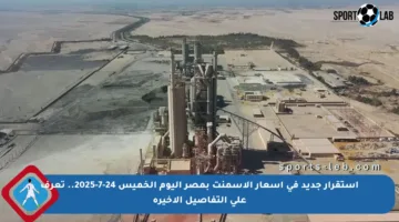 استقرار جديد في أسعار الأسمنت بمصر اليوم الخميس 24-7-2025.. تعرف على التفاصيل الأخيرة